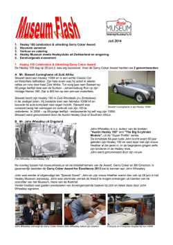 Juli 2014 - HealeyMuseum