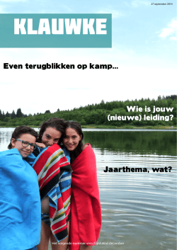 (nieuwe) leiding?