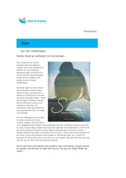 Ine Van Hofstraeten Soms moet je verliezen om te winnen…