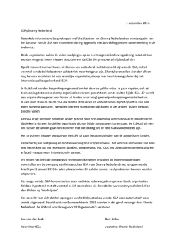 ISSA leden LET OP - ShantyNederland