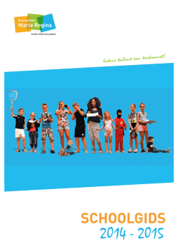 schoolgids 2014-2015