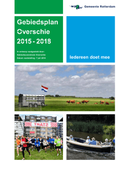 Gebiedsplan Overschie 2015 - 2018