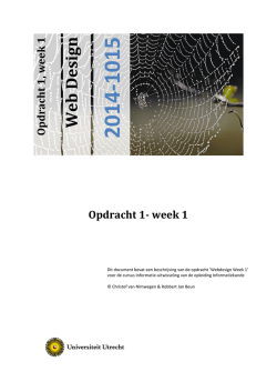 Opdracht 1