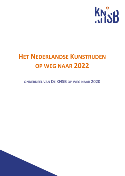 Beleidsplan Kunstschaatsen 2012-2022