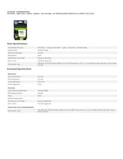 HP 933XL Yellow
