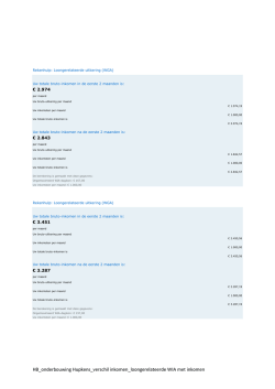 HB_onderbouwing Hupkens_verschil inkomen_loongerelateerde
