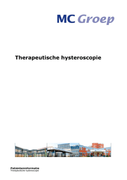Therapeutische hysteroscopie