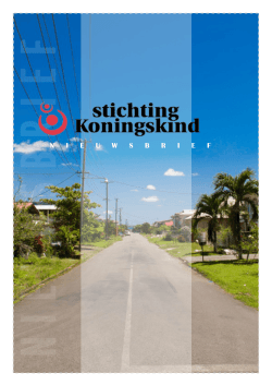 Suriname - Stichting Koningskind