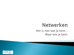 Ivo Willems - Netwerking