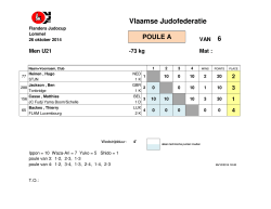 73 - Vlaamse Judofederatie