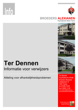 Ter Dennen - Broeders Alexianen Tienen