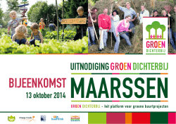 Groen Dichterbij