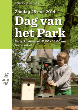 Zondag 25 mei 2014
