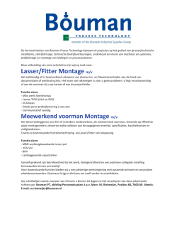 vacancies proces technologie