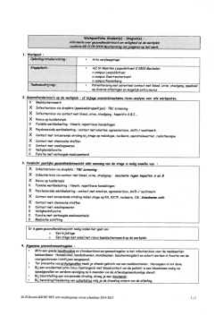 Verpleegstage tijdens opleiding geneeskunde - AZ Sint