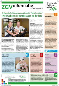 ZGVinformatie - Ziekenhuis Gelderse Vallei