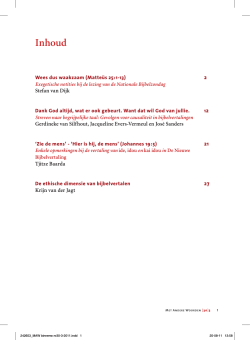 MAW_2011 - Nederlands Bijbelgenootschap