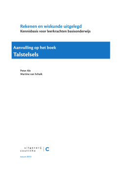 Talstelsels - Uitgeverij Coutinho