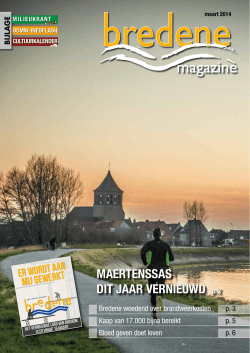 magazine - Gemeente Bredene