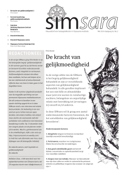 SIMsara mei 2014 - Stichting Inzichts Meditatie