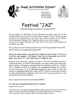 Festival &ldquo;JAZ&rdquo;