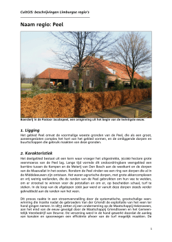 Peel Limburg - Rijksdienst voor het Cultureel Erfgoed