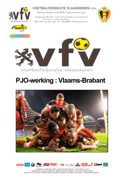 PJO-werking : Vlaams-Brabant