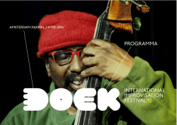 international improvisation festival#12 programma
