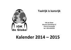 Kalender 2007 - 2008