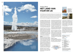 HET LAND VAN VUUR EN IJS