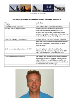 Jan de Groot - S&uacute;dwesthoek