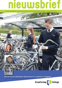 Heleen Florijn Uitblinker 2014 van het Graafschap College
