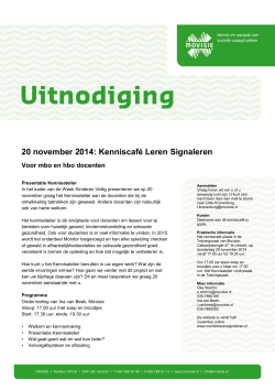 uitnodiging - monitorlerensignaleren.nl