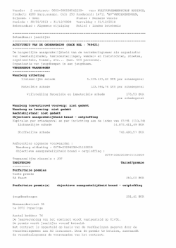 Versie: 2 contract: 0003-000099542230- van