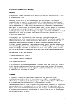 download pdf - Stichting Ravelijn
