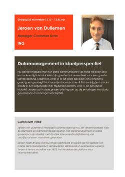 ING - Jeroen van Dullemen