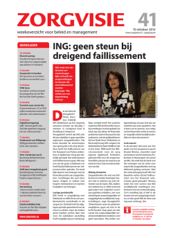 ING: geen steun bij dreigend faillissement