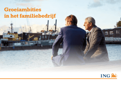 Groeiambities in het familiebedrijf