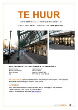 bedrijfsruimte aan het dillenburgplein 21 interesse?