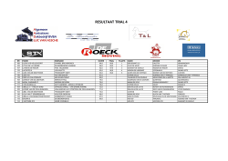Resultaat trial 4