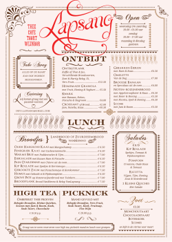 menu Lapsang 2014