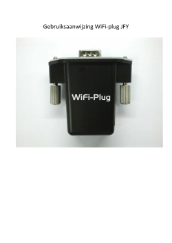 Gebruiksaanwijzing WiFi-plug JFY