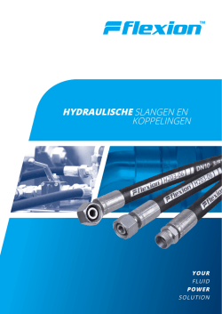 HYDRAULISCHE SLANGEN EN KOPPELINGEN