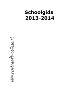 Schoolgids 2013-2014