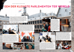 EEN DER KLEINSTE PARLEMENTEN TER WERELD