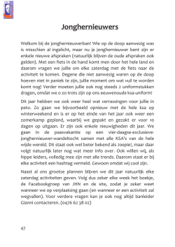 Jonghernieuwers - KSA Frassati Brugge