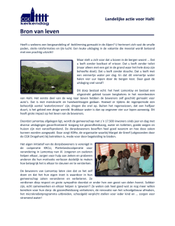 Informatie over de landelijke actie