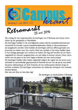 Editie juni 2014 - Reynaertschool.be