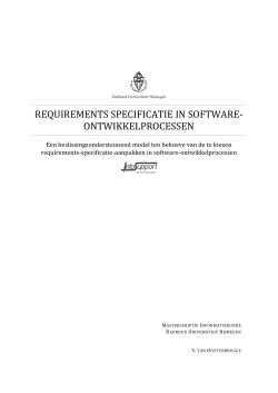 requirements-specificatie-aanpakken in software