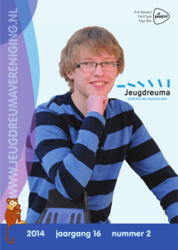 jia 2014-06.indd - Jeugdreuma Vereniging Nederland